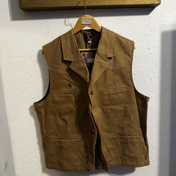 New Wyoming Traders Bronco Canvas Vest - Picture 2 of 7